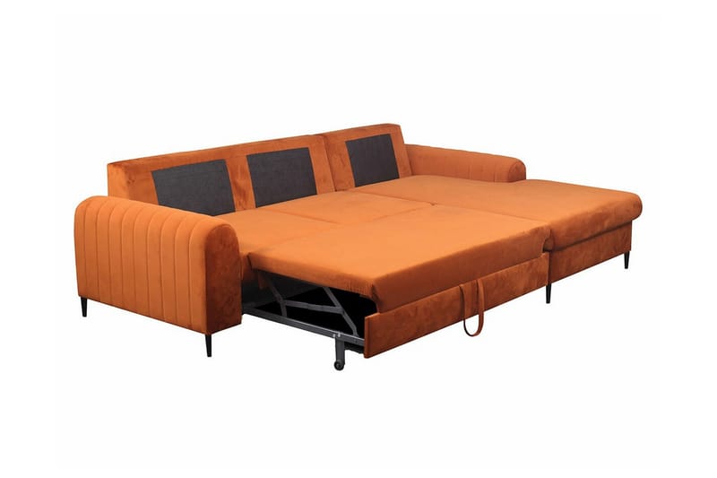 Kintore 3-sits Hörnbäddsoffa Dark green - Möbler - Vardagsrum - Bäddsoffor