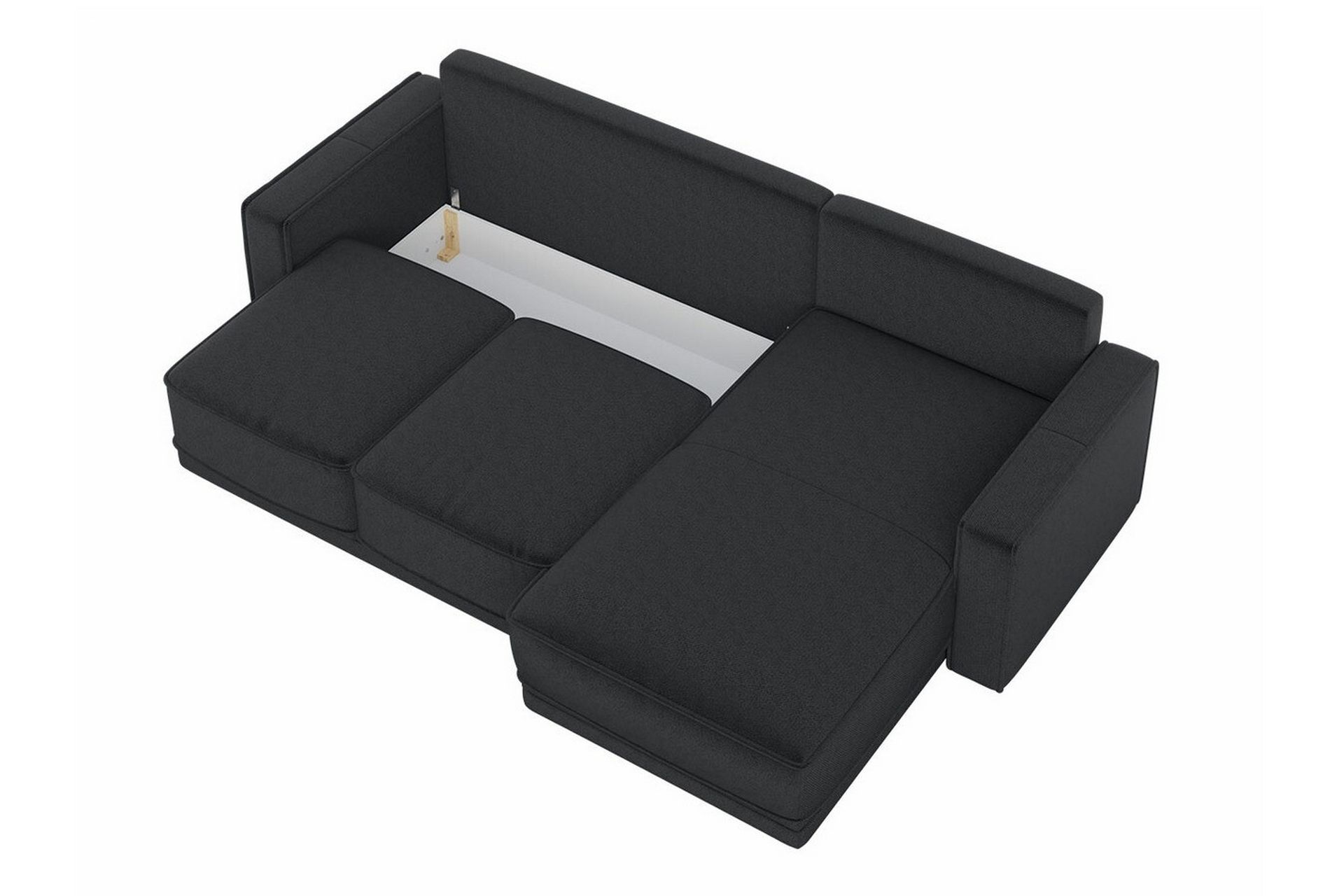 Kintore 3-sits Hörnbäddsoffa Gul - Möbler - Vardagsrum - Bäddsoffor - Hörnbäddsoffa