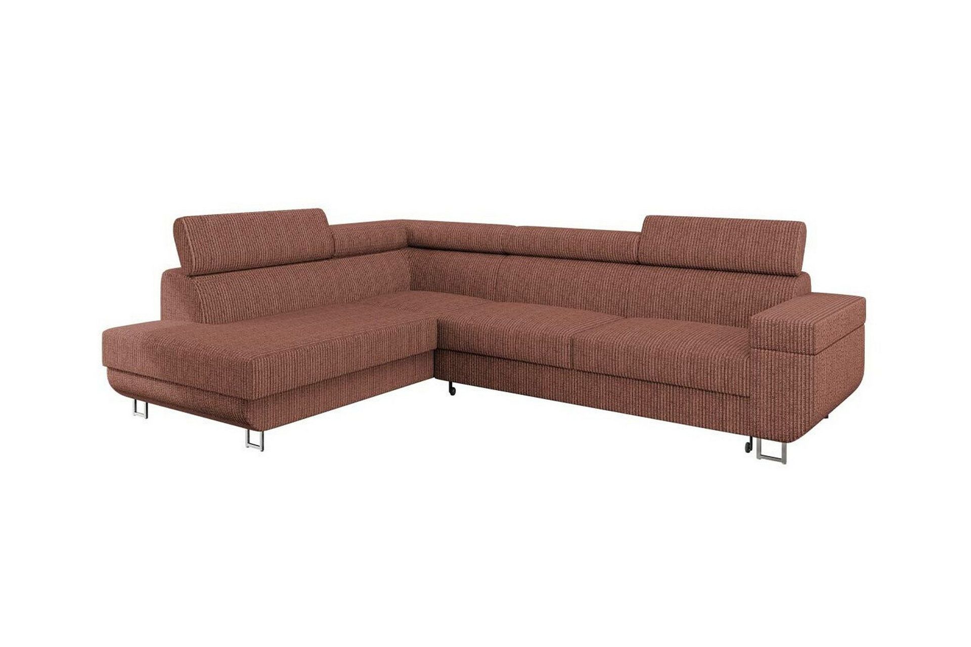 Kintore 3-sits H&ouml;rnb&auml;ddsoffa Light brown -