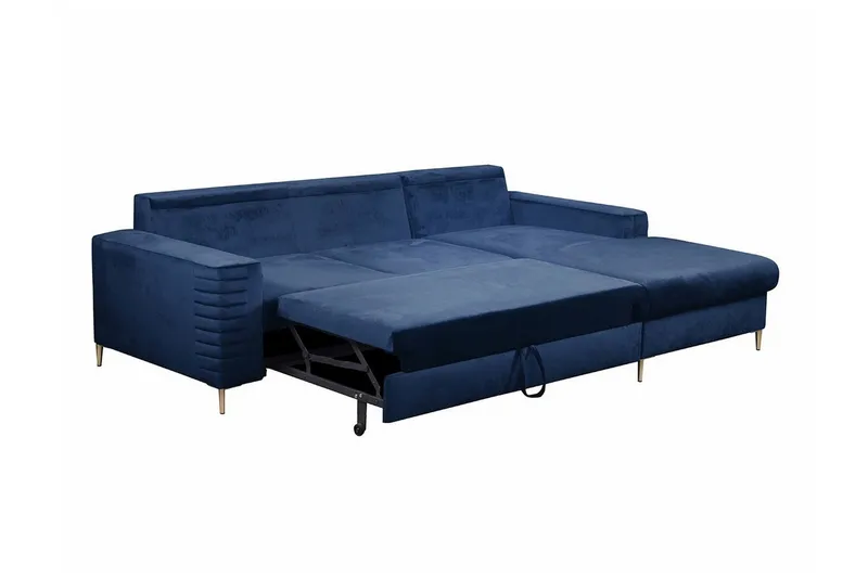 Kintore 3-sits Hörnbäddsoffa Light grey/Dark grey - Möbler - Vardagsrum - Bäddsoffor