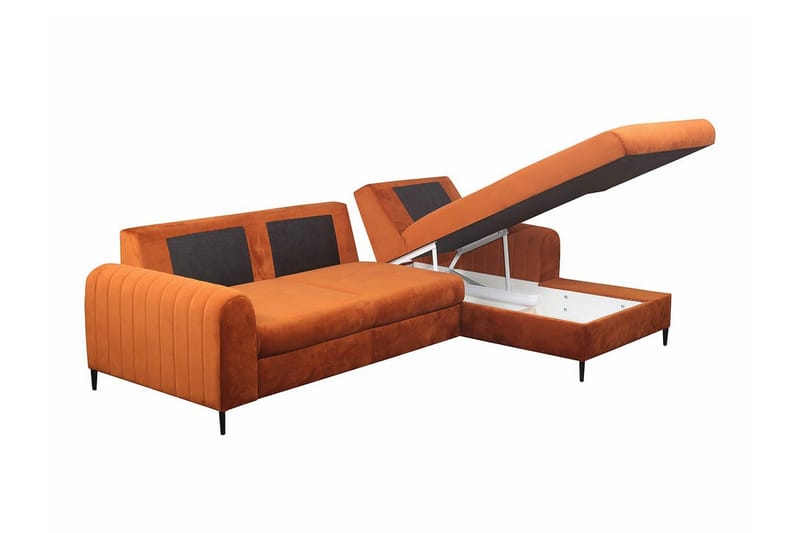 Kintore 3-sits Hörnbäddsoffa Ljusgrå - Möbler - Vardagsrum - Bäddsoffor