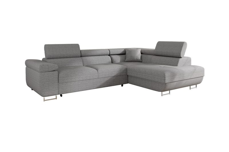 Kintore 3-sits Hörnbäddsoffa Ljusgrå - Möbler - Vardagsrum - Bäddsoffor