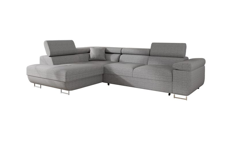 Kintore 3-sits Hörnbäddsoffa Ljusgrå - Möbler - Vardagsrum - Bäddsoffor