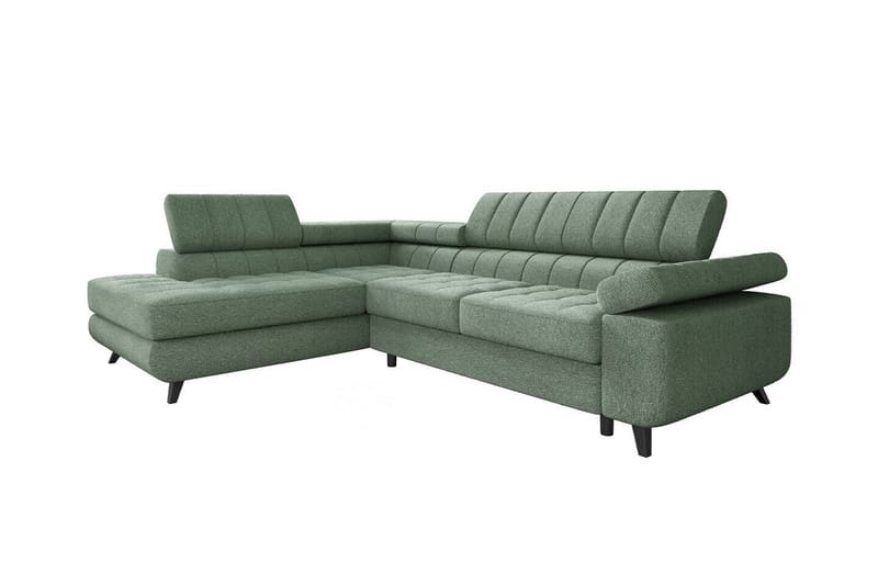 Kintore 3-sits Hörnbäddsoffa Ljusgrön - Möbler - Vardagsrum - Bäddsoffor - Hörnbäddsoffa