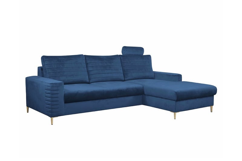 Kintore 3-sits Hörnbäddsoffa Mörkblå - Möbler - Vardagsrum - Bäddsoffor - Hörnbäddsoffa