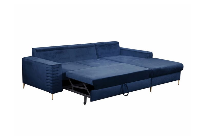 Kintore 3-sits Hörnbäddsoffa Mörkblå - Möbler - Vardagsrum - Bäddsoffor - Hörnbäddsoffa