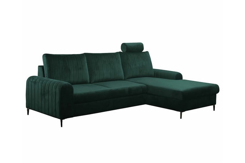 Kintore 3-sits Hörnbäddsoffa Mörkgrön - Möbler - Vardagsrum - Bäddsoffor