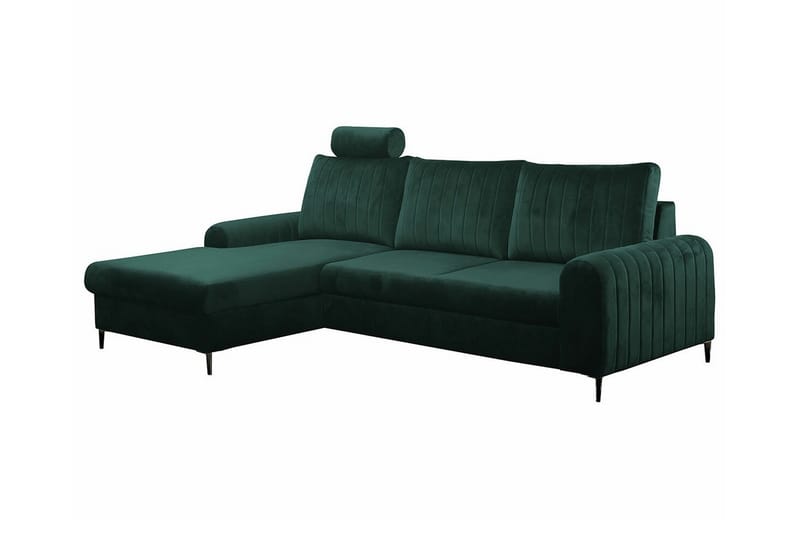 Kintore 3-sits Hörnbäddsoffa Mörkgrön - Möbler - Vardagsrum - Bäddsoffor - Hörnbäddsoffa