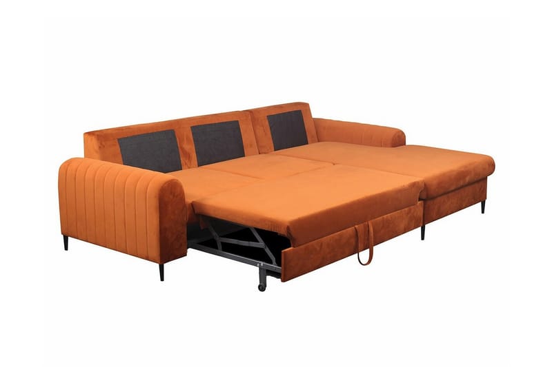Kintore 3-sits Hörnbäddsoffa Mörkgrön - Möbler - Vardagsrum - Bäddsoffor - Hörnbäddsoffa