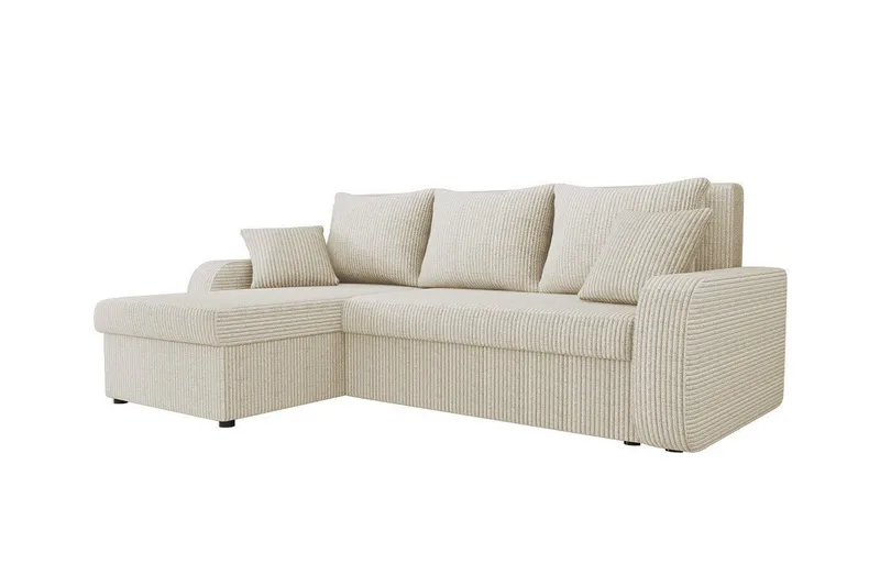 Kintore 3-sits Hörnbäddsoffa NO_BRAND Beige/Light beige