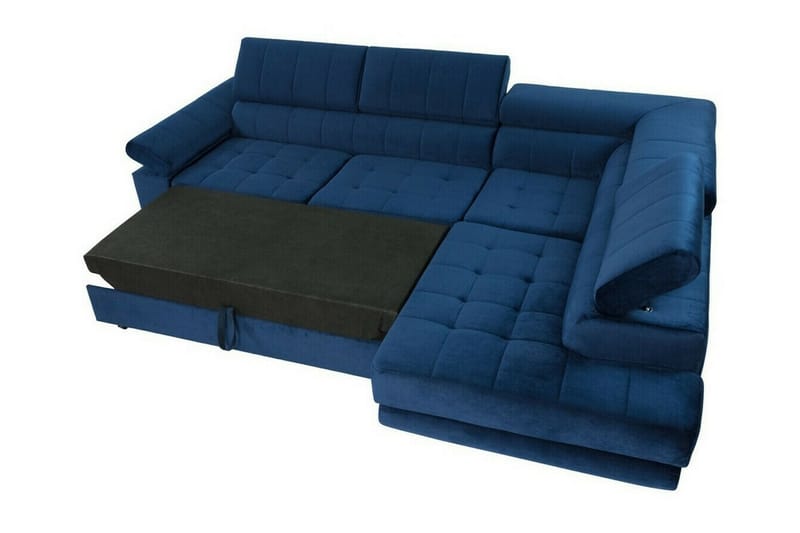 Kintore 3-sits Hörnbäddsoffa Rosa - Möbler - Vardagsrum - Bäddsoffor - Hörnbäddsoffa