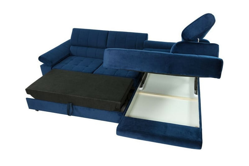 Kintore 3-sits Hörnbäddsoffa Rosa - Möbler - Vardagsrum - Bäddsoffor - Hörnbäddsoffa