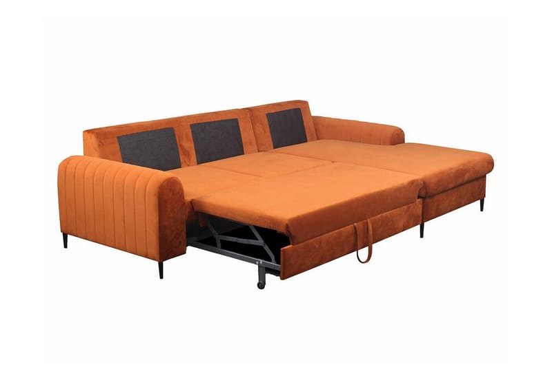 Kintore 3-sits Hörnbäddsoffa Yellow - Möbler - Vardagsrum - Bäddsoffor - Hörnbäddsoffa