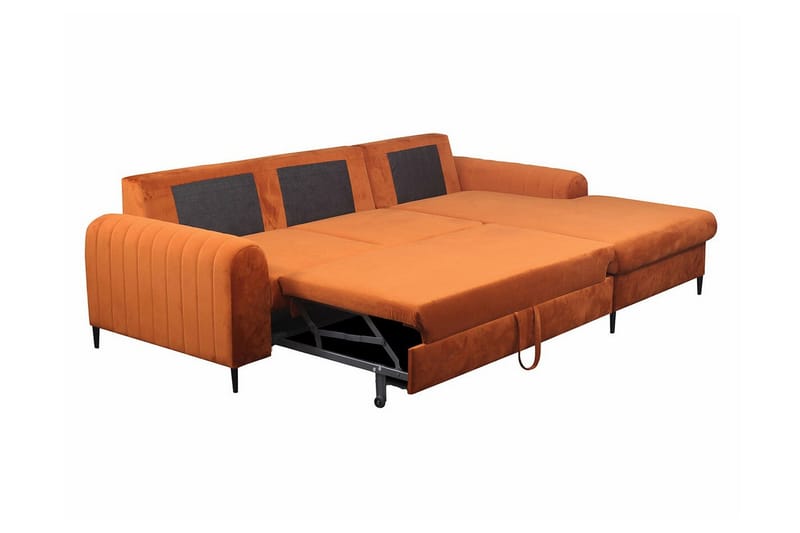 Kintore 3-sits Hörnbäddsoffa Yellow - Möbler - Vardagsrum - Bäddsoffor - Hörnbäddsoffa