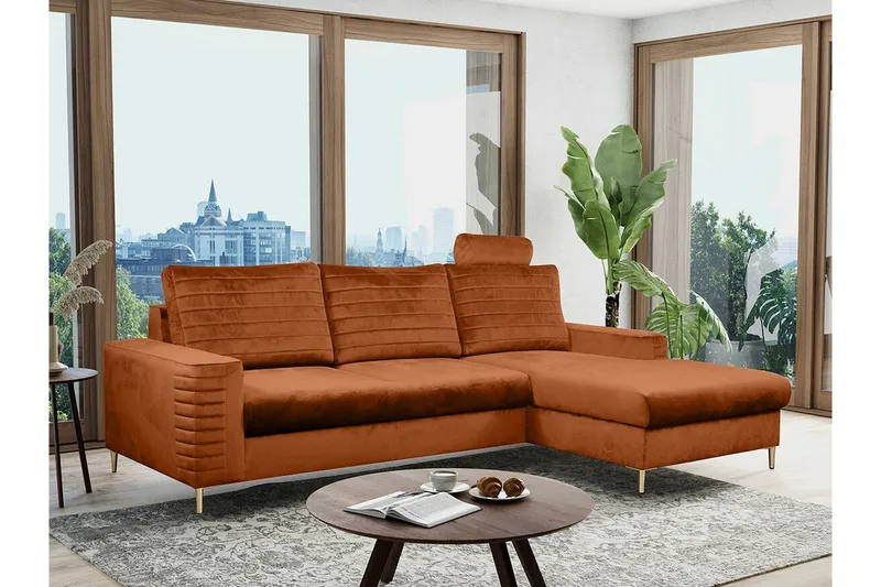 Kintore 3-sits Hörnbäddsoffa - Möbler - Vardagsrum - Bäddsoffor