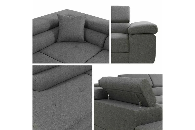 Kintore 3-sits Hörnbäddsoffa - Möbler - Vardagsrum - Bäddsoffor