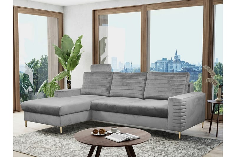 Kintore 3-sits Hörnbäddsoffa - Möbler - Vardagsrum - Bäddsoffor - Hörnbäddsoffa