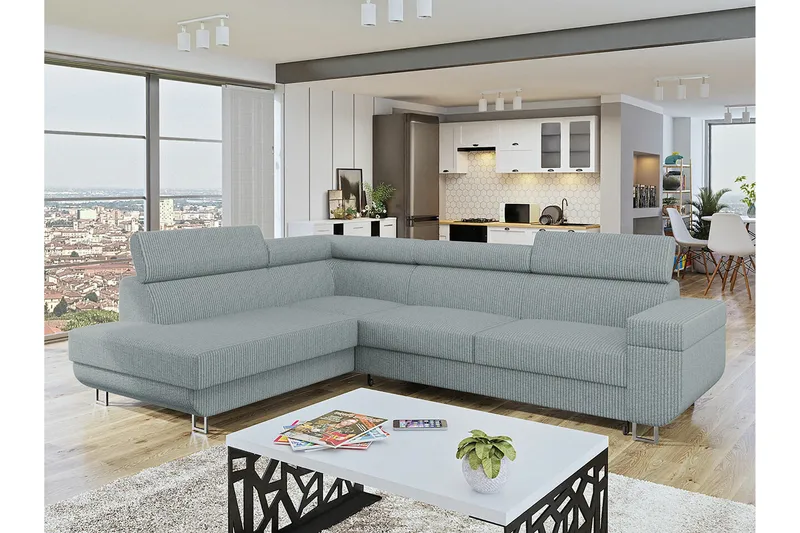 Kintore 3-sits Hörnbäddsoffa - Möbler - Vardagsrum - Bäddsoffor - Hörnbäddsoffa