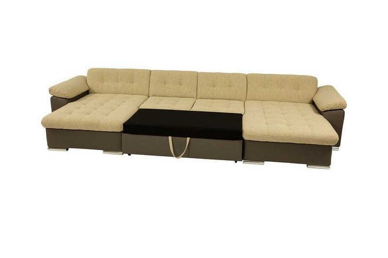 Kintore 4-sits Hörnbäddsoffa Beige - Hörnbäddsoffa - Bäddsoffor