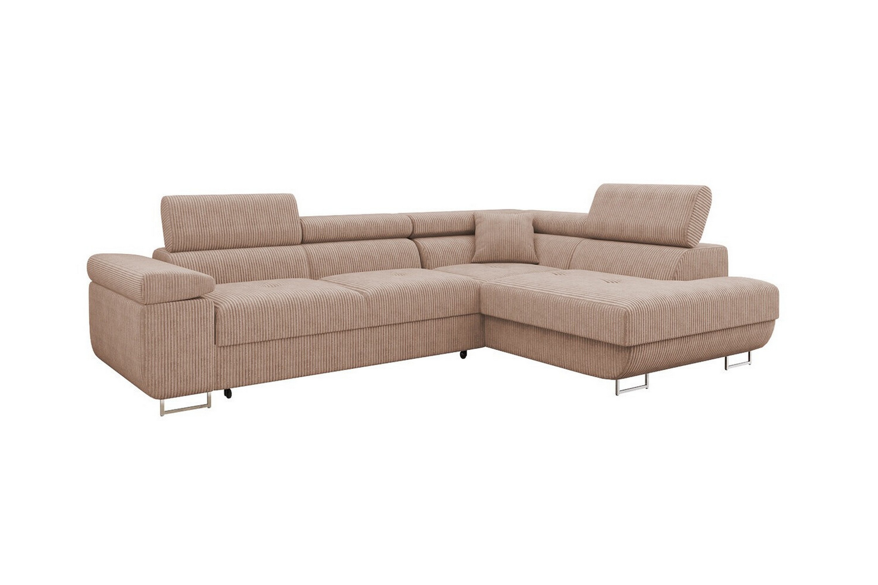 kintore 4-sits hörnbäddsoffa beige -