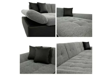 Kintore 4-sits Hörnbäddsoffa Brown - Möbler - Vardagsrum - Bäddsoffor - U bäddsoffa