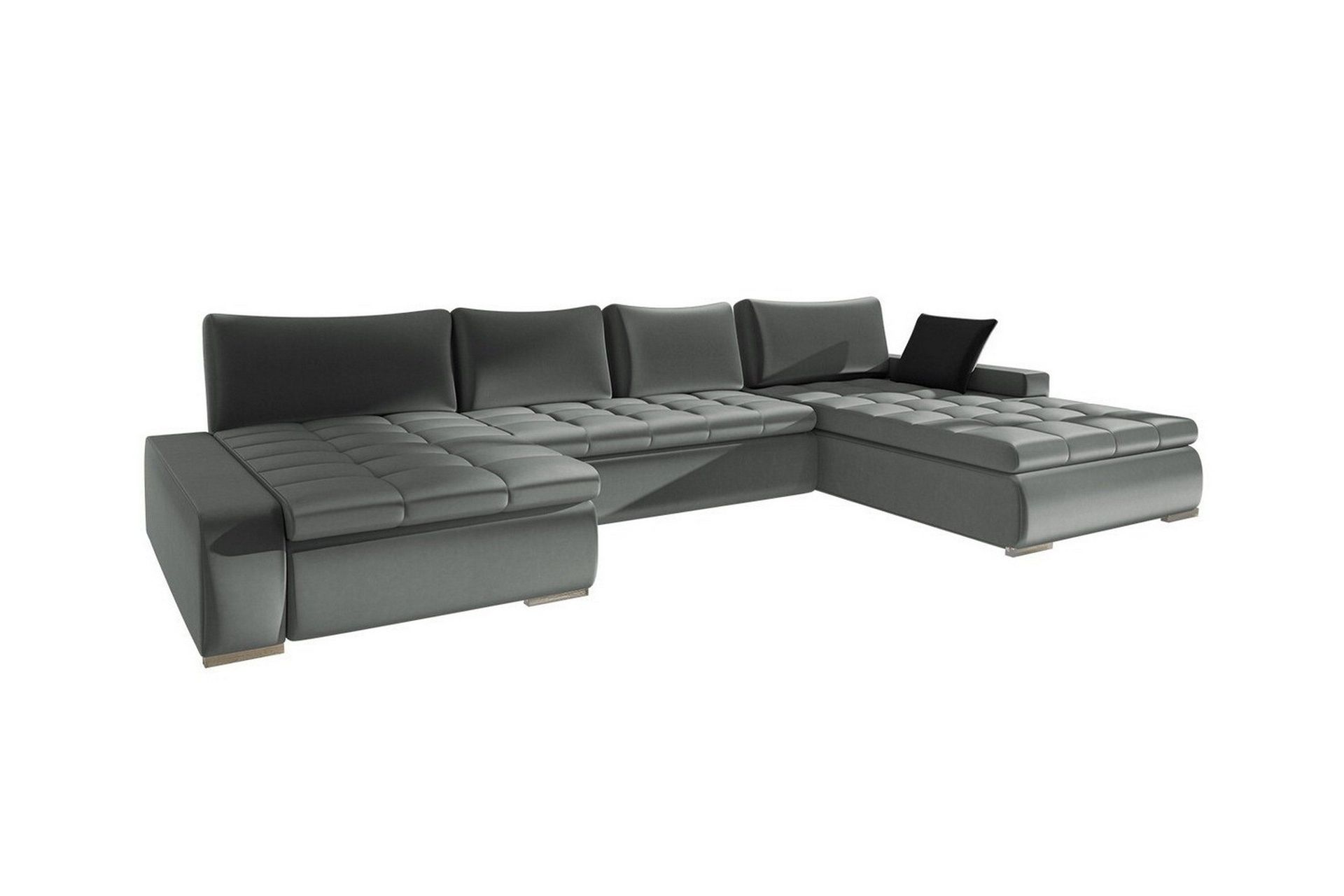 Kintore 4-sits H&ouml;rnb&auml;ddsoffa Dark grey -