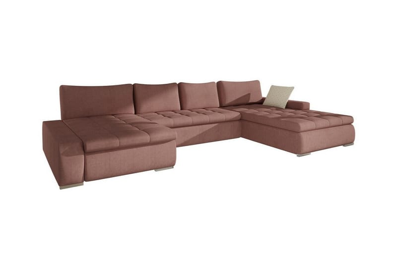 Kintore 4-sits Hörnbäddsoffa Ljusbrun - Möbler - Vardagsrum - Bäddsoffor - U bäddsoffa