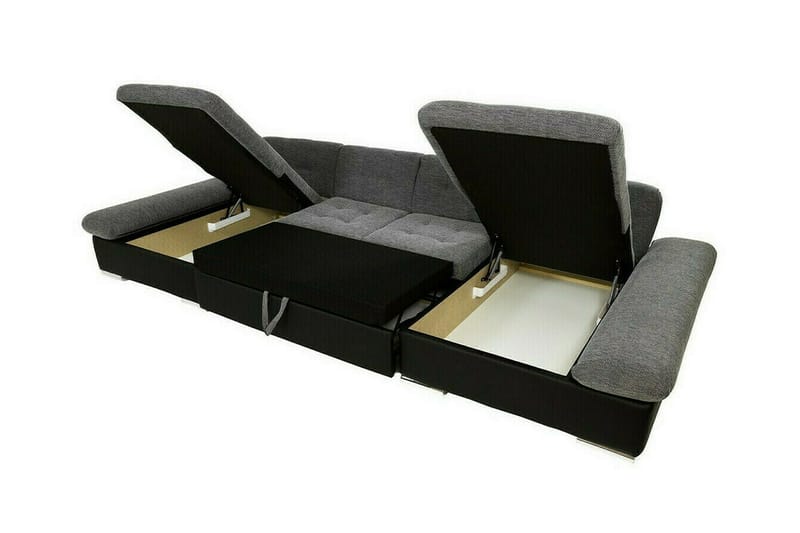 Kintore 4-sits Hörnbäddsoffa Mörkgrön - Möbler - Vardagsrum - Bäddsoffor - Hörnbäddsoffa