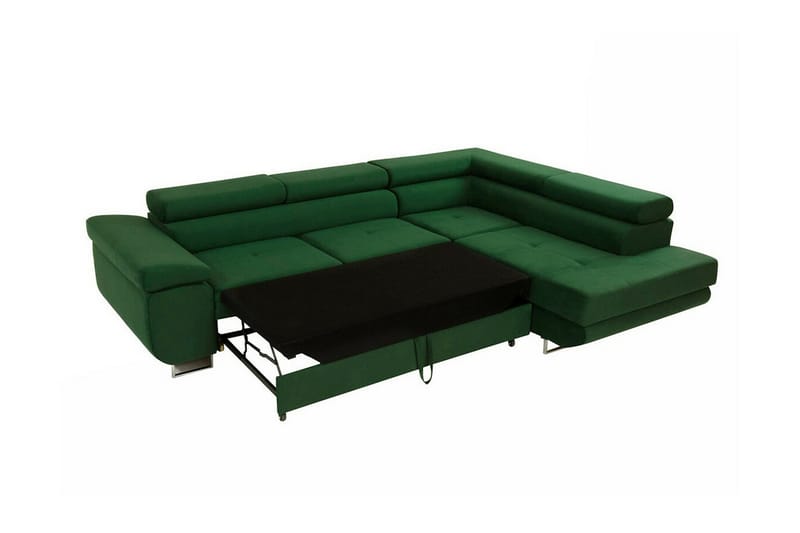Kintore 4-sits Hörnbäddsoffa Mörkgrön - Möbler - Vardagsrum - Bäddsoffor