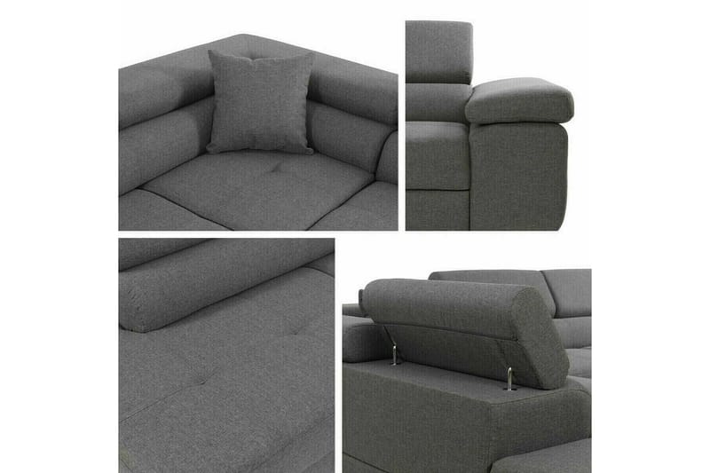 Kintore 4-sits Hörnbäddsoffa Mörkgrön - Möbler - Vardagsrum - Bäddsoffor