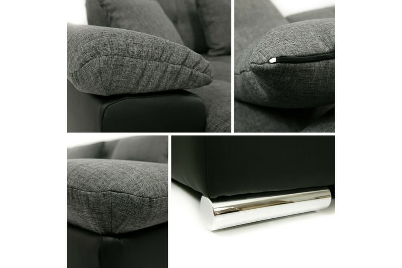 Kintore 4-sits Hörnbäddsoffa Mörkröd - Möbler - Vardagsrum - Bäddsoffor - Hörnbäddsoffa