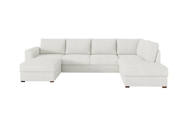Kintore 4-sits Hörnbäddsoffa Vit - Möbler - Vardagsrum - Bäddsoffor - Hörnbäddsoffa