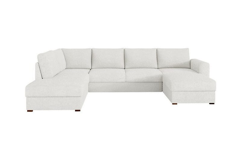 Kintore 4-sits Hörnbäddsoffa Vit - Möbler - Vardagsrum - Bäddsoffor - Hörnbäddsoffa