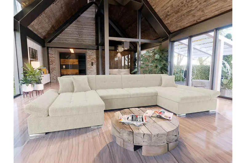 Kintore 4-sits Hörnbäddsoffa - Möbler - Vardagsrum - Bäddsoffor - U bäddsoffa