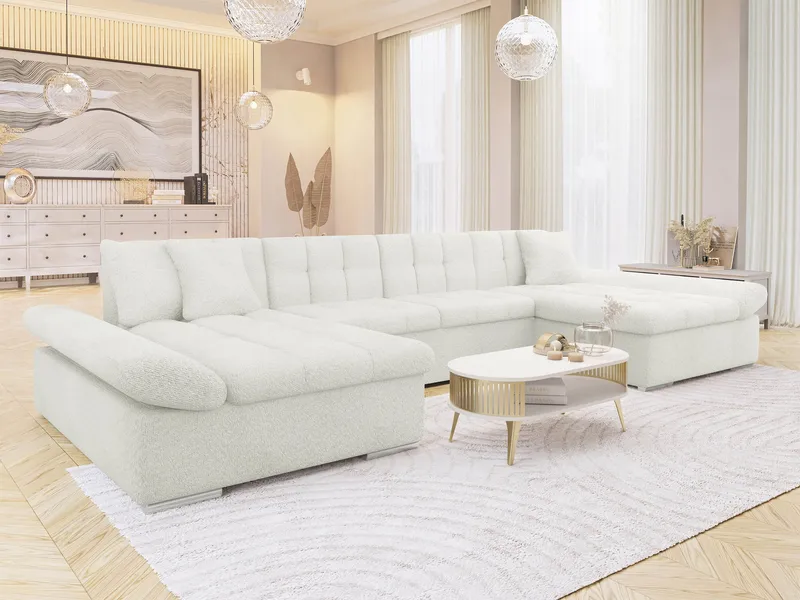 Kintore 5-sits Hörnbäddsoffa Dark grey - Möbler - Vardagsrum - Bäddsoffor - U bäddsoffa