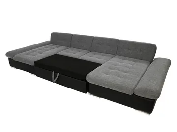 Kintore 5-sits Hörnbäddsoffa Dark grey - Möbler - Vardagsrum - Bäddsoffor - U bäddsoffa