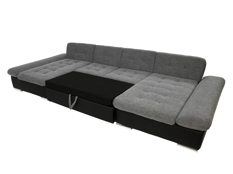 Kintore 5-sits Hörnbäddsoffa Dark grey - Möbler - Vardagsrum - Bäddsoffor - U bäddsoffa