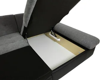 Kintore 5-sits Hörnbäddsoffa Dark grey - Möbler - Vardagsrum - Bäddsoffor - U bäddsoffa