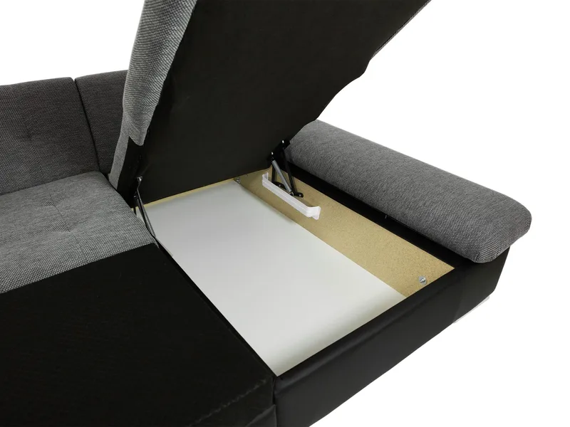 Kintore 5-sits Hörnbäddsoffa Dark grey - Möbler - Vardagsrum - Bäddsoffor - U bäddsoffa