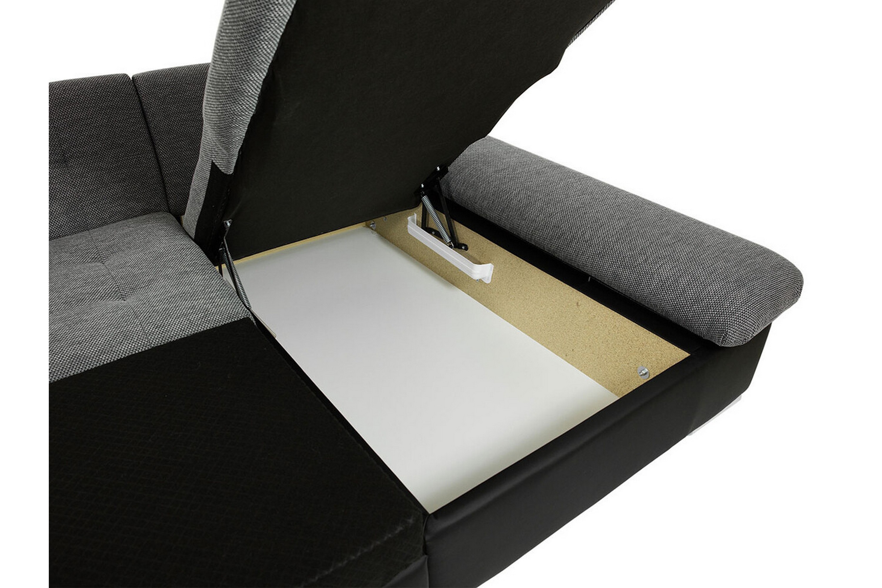 kintore 5-sits hörnbäddsoffa mörkgrå -