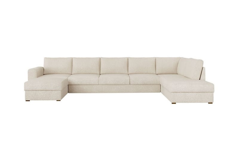 Kintore 6-sits Hörnbäddsoffa Vit - Möbler - Vardagsrum - Bäddsoffor - Hörnbäddsoffa
