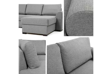Kintore 6-sits Hörnbäddsoffa White - Möbler - Vardagsrum - Bäddsoffor - U bäddsoffa