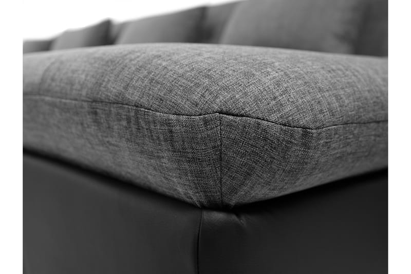 Kinzer Bäddsoffa Dubbeldivan 4-sits - Grå - Möbler - Vardagsrum - Bäddsoffor - U bäddsoffa