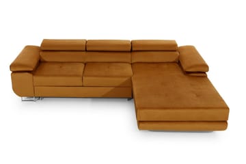 Klinka Bäddsoffa med Divan Höger - Gul - Möbler - Vardagsrum - Bäddsoffor