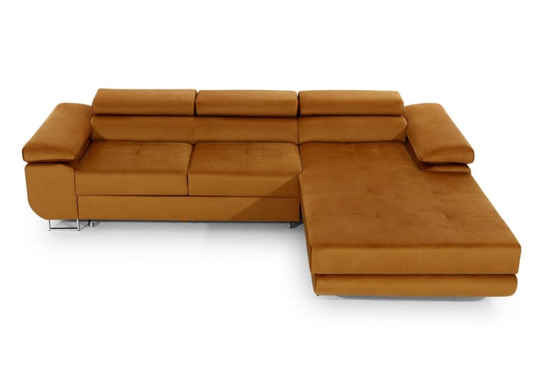 Klinka Bäddsoffa med Divan Höger - Gul - Möbler - Vardagsrum - Bäddsoffor