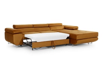 Klinka Bäddsoffa med Divan Höger - Gul - Möbler - Vardagsrum - Bäddsoffor