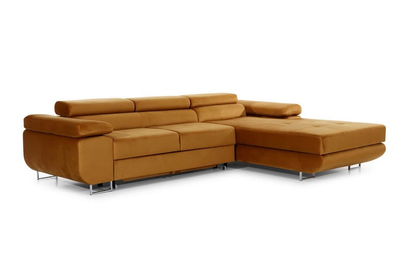 Klinka Bäddsoffa med Divan Höger - Gul - Möbler - Vardagsrum - Bäddsoffor