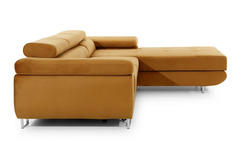 Klinka Bäddsoffa med Divan Höger - Gul - Möbler - Vardagsrum - Bäddsoffor