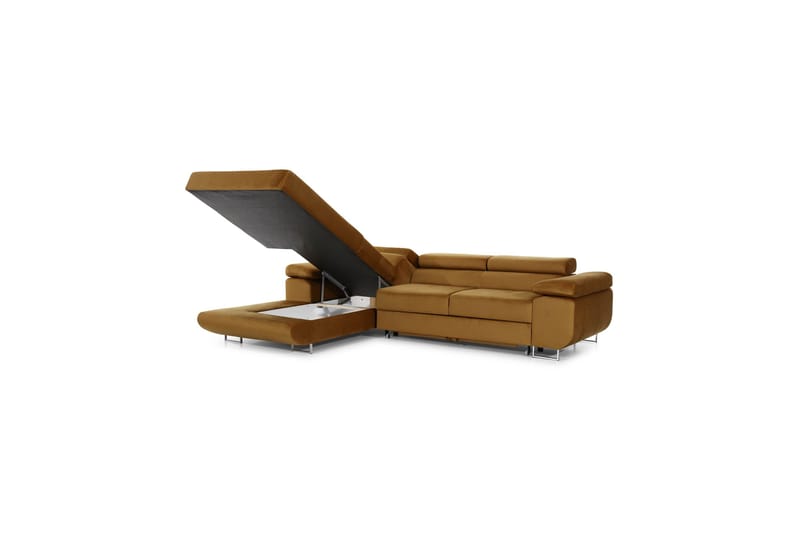 Klinka Bäddsoffa med Divan Vänster - Beige/Brun - Möbler - Vardagsrum - Bäddsoffor