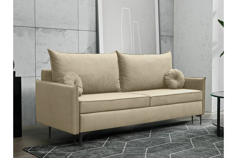 Knocklong 2-sits Bäddsoffa Beige - B�äddsoffor - 2-sits bäddsoffa